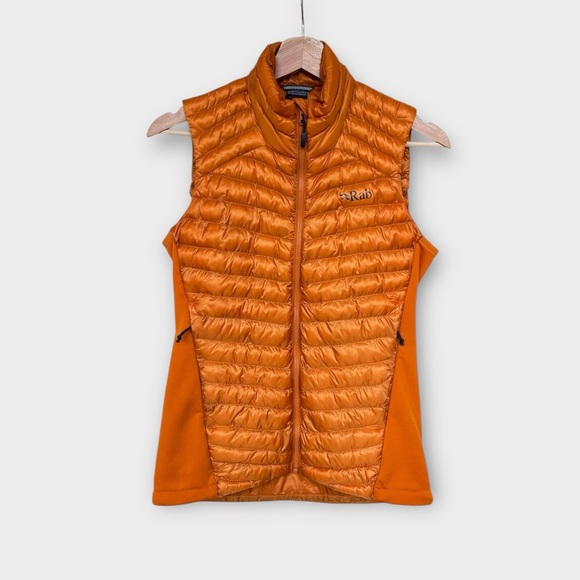 RAB Kestrel Puffer Vest in Marmalade, size XS - Picture 1 of 5